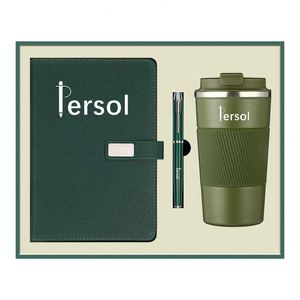 Set de Regalo Empresarial Promocional Original, Cuaderno A5 de Lujo y Taza Térmica en Caja de Regalo con Logotipo Personalizado, Ideal para Regalos Corporativos - Product Image 5
