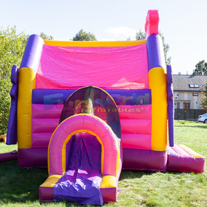 Commercial grade outdoor party jumpers bounce <b>house</b> for kids <b>inflatable</b> bouncy castle princess - Product Image 3