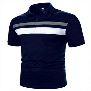 Camiseta Polo Deportiva Transpirable de Secado Rápido para Hombre, Tejido Ligero de Verano, Estilo Urbano Holgado, Muestra Gratis Disponible - Product Image 6