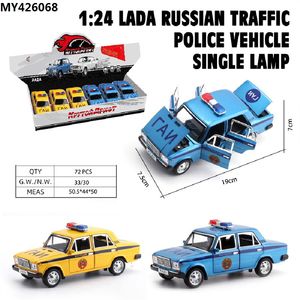 Nouvelle arrivée 1:24 voiture moulé sous pression modèle Figure jouet cadeau de noël ensemble pour enfants métal jouet voiture pour enfants <span class=keywords><strong>Taxi</strong></span> avec lumière pour garçons - Product Image 4