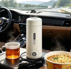 Bouilloire Électrique Portable <span class=keywords><strong>Mini</strong></span> 2026 Sans Fil, Chauffe-Eau USB Rechargeable, Chauffe-Lait Portable pour Lait Maternel de Bébé, Utilisation Extérieure - Product Image 1