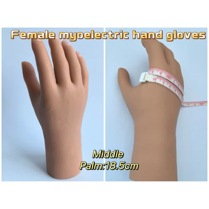 Guantes de silicona ortopédicos de muy buena calidad, protector protésico de mano estéticamente agradable, muy parecido a las propias manos, tamaño estándar - Product Image 3