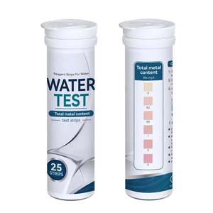 Bandelettes de test d'eau Total Metal : Précises, rapides et faciles à utiliser pour l'eau potable, l'eau de puits et les aquariums - Product Image 2