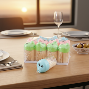 CASAMAX WL AQ-5024 Stuzzicadenti in Bambù Design Ecologico per Casa e Ristorante Lussuosi Classici Eleganti Cina - Product Image 3