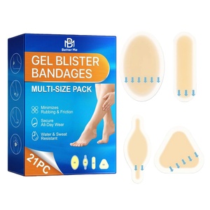 Parches Adhesivos Impermeables <span class=keywords><strong>con</strong></span> Ácido Hialurónico para Heridas, Callos y Dolor <span class=keywords><strong>en</strong></span> Pies, Talones, Dedos y Manos - Product Image 5