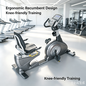Vélo semi-allongé commercial <span class=keywords><strong>K</strong></span>-FIT GS-8906R – Équipement de cardio-training professionnel pour salle de sport, usage domestique intensif, OEM/ODM - Product Image 3