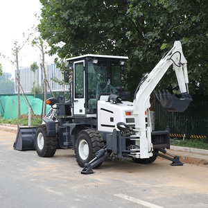 รถขุดขนาดเล็ก TOSH กำลังสูง 4x4 พร้อมหัวตักดินด้านหลังสำหรับขาย - Product Image 4