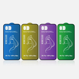 Cao Cấp 8D Gương Kính Bảo Vệ Màn Hình Cho Iphone 14 Pro Max Phim - Product Image 1