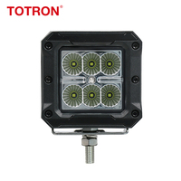 Lumière LED Cube 18W à Faisceau Spot/Flood au Design Unique pour Camion, 4x4, Tout-Terrain, SUV