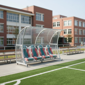 Customizable Portable VIP FOOTBALL <strong>BENCH</strong> Soccer Dugouts Substitute Soccer <strong>Bench</strong> <strong>Seats</strong> Outdoor Soccer Player <strong>Bench</strong> for Sale - Product Image 5