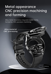 Smartwatch e Auricolari <span class=keywords><strong>3</strong></span>-in-1 Impermeabili IP67 con Monitoraggio Ossigeno nel Sangue e Sonno, Display AMOLED, 5-10 Giorni di Autonomia, Ricarica Magnetica - Product Image 5