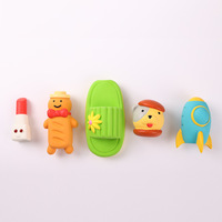 Fournitures pour animaux de compagnie Jouets en latex Jouets sonores Formes mignonnes Chien de décompression résistant aux morsures