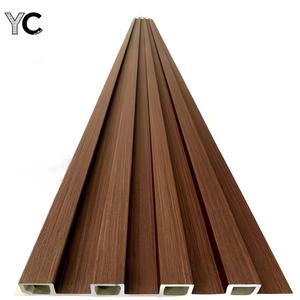 工場卸売 埋め込み式PVC大理石調ホワイトウッド3D壁パネル＆WPC壁パネル - Product Image 1