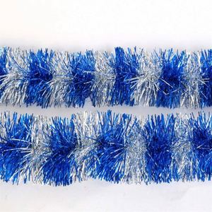 Hot Selling 2M*9Cm <b>Pink</b> Christmas PET Tinsel Garland with Custom Logo - Product Image 2