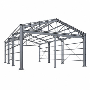 Structure en acier, piliers et poutres en acier pour la construction de bâtiments, fourniture sur site, traitement et support - Product Image 2