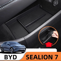 Boîte de rangement en silicone pour plateau de console centrale BYD Sealion7 Boîte de rangement pour accessoires de rangement BYD Sealion7
