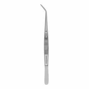 Pinzas de Algodón Premium de Acero Inoxidable para Uso Dental y Quirúrgico, para Manipular Rollos de Algodón, Gasa y Material Dental - Product Image 1