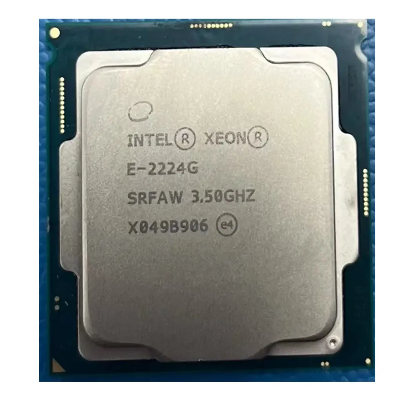 Intel Xeon E-2224G SRFAW 3.5-4.7GHz 4C/4T Coffee Lake 71W LGA1151 processore CPU