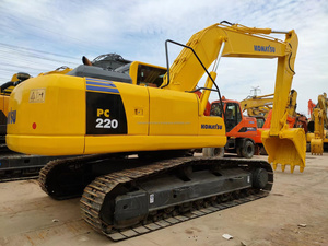 Precio bajo y buenas condiciones 22ton KOMATSU Excavadora sobre orugas usada en el para cimentación de edificios - Product Image 6