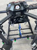 Drone professionnel de nettoyage de panneau solaire bâtiment de lavage Drone de pulvérisation multifonction Uav avec caméra à haute pression