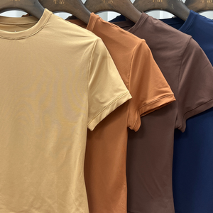 Camiseta Ajustada para Mujer SUHE, Ultra Suave, Ecológica, Elástica en 4 Direcciones, Ligera, Transpirable, de Secado Rápido, Manga Corta, Poliamida - Product Image 3