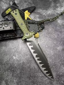 Cuchillo Táctico de Supervivencia y Caza Personalizable ML M8 HK DIY OEM con Mango G10, Hoja Recta de Acero Inoxidable, 1 Año de Garantía - Product Image 6