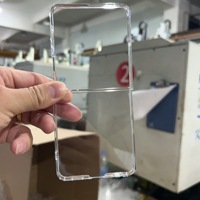 Nouvelle conception d'étui de téléphone pliable en PC rigide pour Samsung Galaxy Z Flip 7 7fe, étui transparent pour Z Flip Cover 7 6 5 4 3