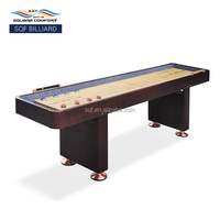 Table de shuffleboard S.Q.F 2025 de haute qualité, 9 pieds, jeu de sport populaire en intérieur au Royaume-Uni, inspiré du snooker, en vente