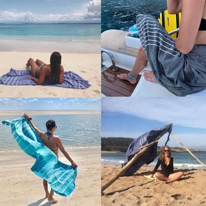 Fast Delivery Cheap Price Wholesale Colorful <strong>Hamman</strong> Fouta <strong>Towel</strong> Cotton Turkish Beach Recycled Cotton <strong>Towel</strong> - Product Image 2