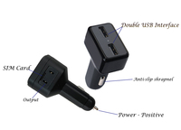 Mini dispositif de suivi GPS de voiture avec système d'alarme antivol et application gratuite pour moto vélos vélos scooter