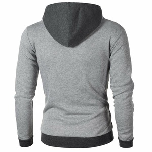 Ports Men Lain oodie ip p leece ooooded weipper ONG leeve EW shion ashion 2023 uustom OGO - Product Image 3