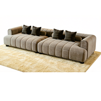 Canapé de bureau modulaire de luxe moderne de style italien, 100 % cuir, écologique, pour hôtel, école, bureau - Vente chaude