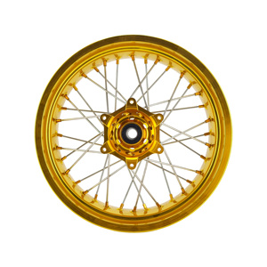 Set di Ruote a Raggi in Lega di Alluminio da 17 Pollici per Supermoto - Product Image 3