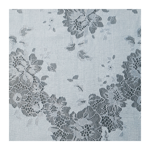 قماش دانتيل جاكار جديد متعدد الألوان من القطن والنايلون لملابس النساء - Product Image 1