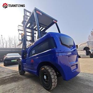 מלגזה חשמלית עם סוללת ליתיום חדשה של 3 טון, ללא זיהום, עם איזון הידראולי, לעבודה בתוך מבנים - Product Image 6