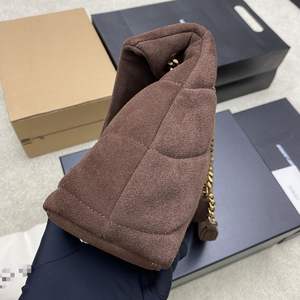 Sacs à main de luxe marron 2026 en daim, sacs de créateur haut de gamme personnalisables pour femmes - Product Image 4