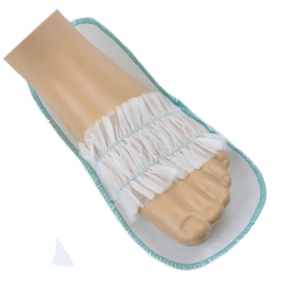 Горячая Распродажа, нетканые китайские одноразовые тапочки Pedi для педикюра, принимаем вышитый логотип на заказ