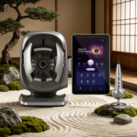 Analyseur de peau intelligent pour salon de beauté, détecteur de peau 3D à 8 spectres, analyseur facial HD, scanner Moji