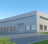 Maison modulaire préfabriquée à aménagement spacieux, structure en acier léger avec plan de sol ouvert pour les familles