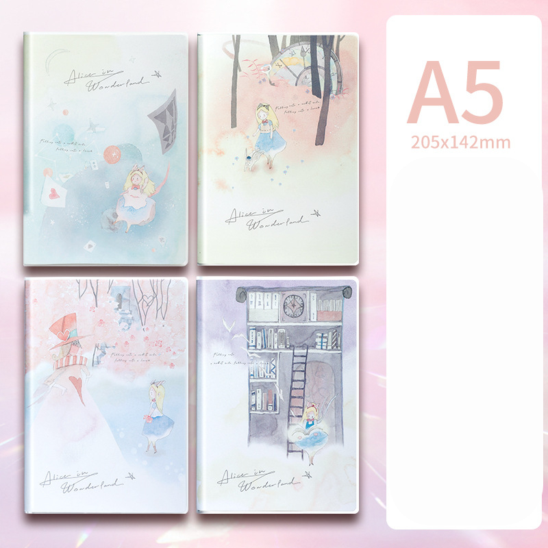 A5 Alice (56 feuilles) 1 pièce, 4 pièces par ensemble