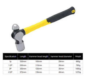 Pondrio DIY lớp Claw búa xây dựng sợi thủy tinh xử lý thép carbon Đồng dụng cụ cầm tay OEM hỗ trợ hot bán công nghiệp sử dụng - Product Image 4