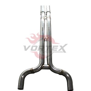 Système d'échappement complet en acier inoxydable Vortex Racing pour Jaguar XJ, pièces de modification pour amélioration des performances sonores - Product Image 3