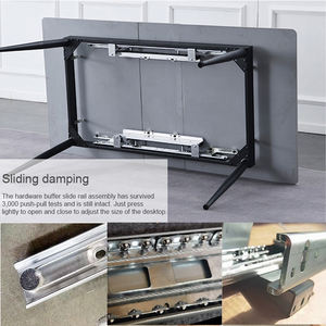 <span class=keywords><strong>Console</strong></span> noir dissimuler cuisine levage multi métal caché complet robuste pli Extension <span class=keywords><strong>Table</strong></span> à manger mécanisme coulissant <span class=keywords><strong>extensible</strong></span> - Product Image 3