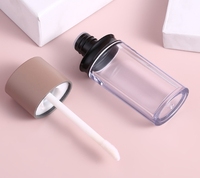 Tube de brillant à lèvres 7 ml à paroi épaisse en ABS avec bouchon à vis, emballage cosmétique vide pour rouge à lèvres liquide DIY, vente en gros de flacons de brillant à lèvres
