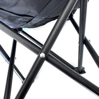 Vente en gros de chaises de camping légères et portables avec sac de transport pour le camping Tabouret pliant rétractable