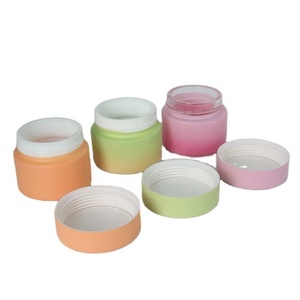 Customized 20g 30g 50g 100g Skincare <b>Container</b> Ceramic <b>Glass</b> Jars Eye Cream <b>Glass</b> Cosmetic Jars with <b>Glass</b> Lid - Product Image 3
