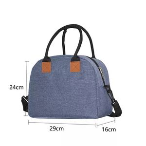 Sac à déjeuner de grande capacité à motif personnalisé, tissu Oxford, doublure imperméable et douce, sac isotherme, sac isotherme pour pique-nique - Product Image 3