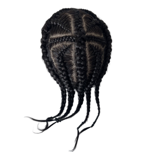 Extensiones de <span class=keywords><strong>Cabello</strong></span> Humano Virgen de Malasia, <span class=keywords><strong>Trenzas</strong></span> Cruzadas # Tupé de Seda Negro 1B de 8x10 <span class=keywords><strong>para</strong></span> <span class=keywords><strong>Hombres</strong></span> Asiáticos - Product Image 6