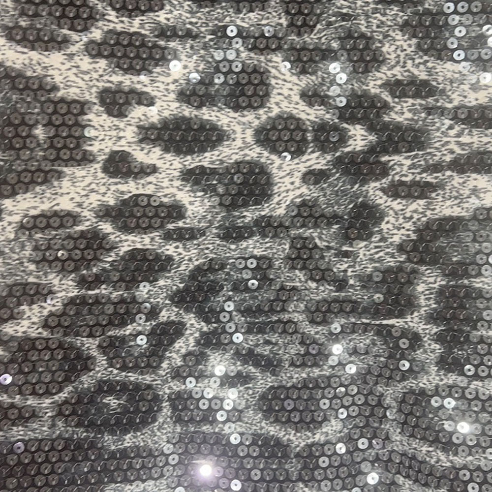 leopard sequi n fabric