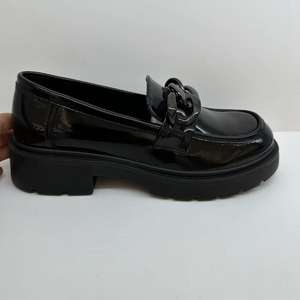 2024स्क्वायर टो बहुमुखी नए महिलाओं के कैज़ुअल जूते आरामदायक फ्लैट महिलाओं के जूते फैशन लोफर्स - Product Image 5